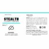 Vaporless Stealth Clear Vapor eliqud by mooth Menthol label